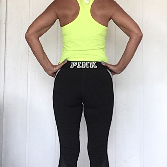 PINK VICTORIAS SECRET ULTIMATE LEGGINGS SMALL - Picture 7 of 16